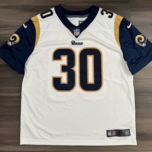 Nike Los Angeles Rams Todd Gurley #30 NFL Stitched Limited Elite Jersey Men’s XL